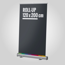 roll-up, 120x200cm, promocja